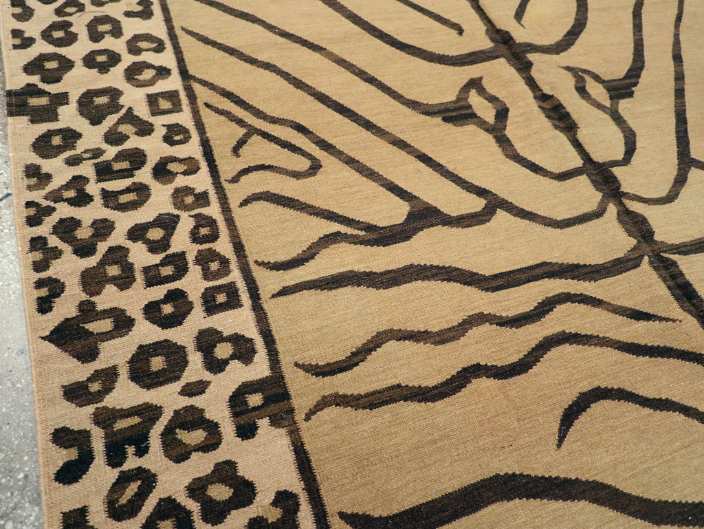 Modern Turkish Flatweave, No.31031 - Gsblank