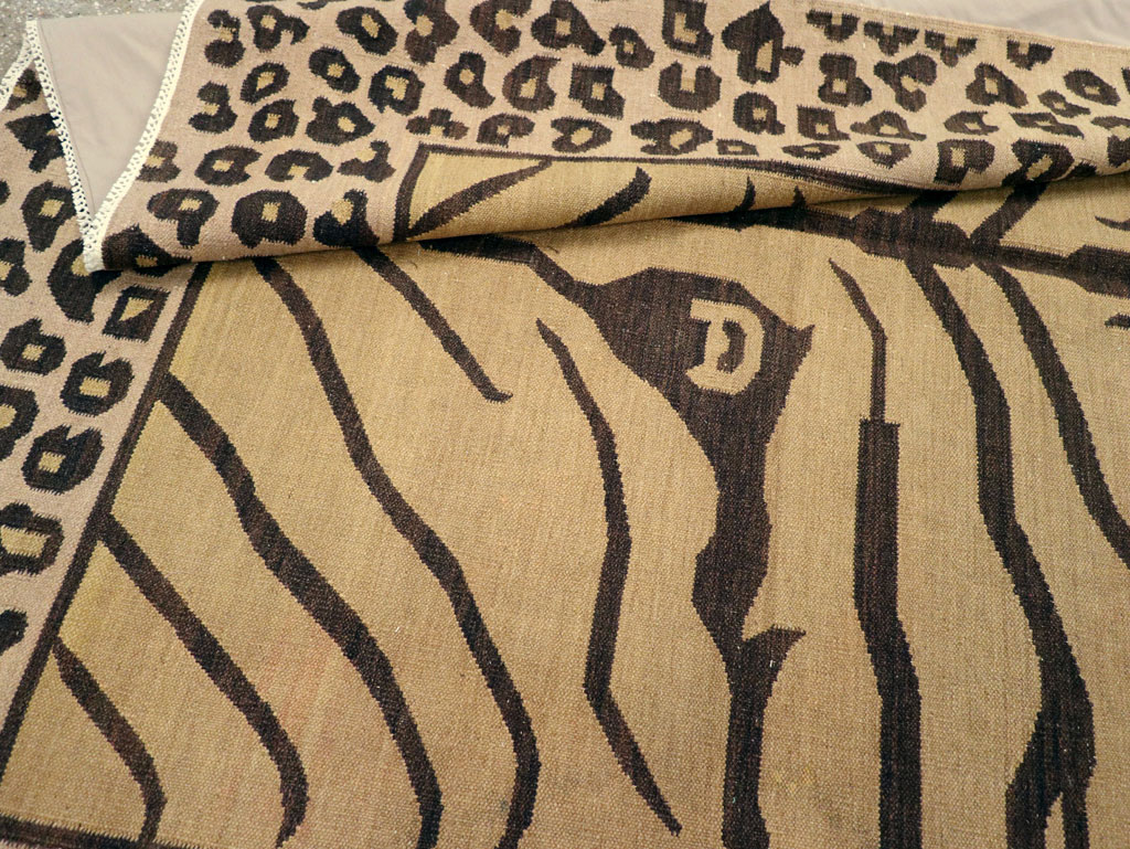 Modern Turkish Flatweave, No.31031 - Gsblank