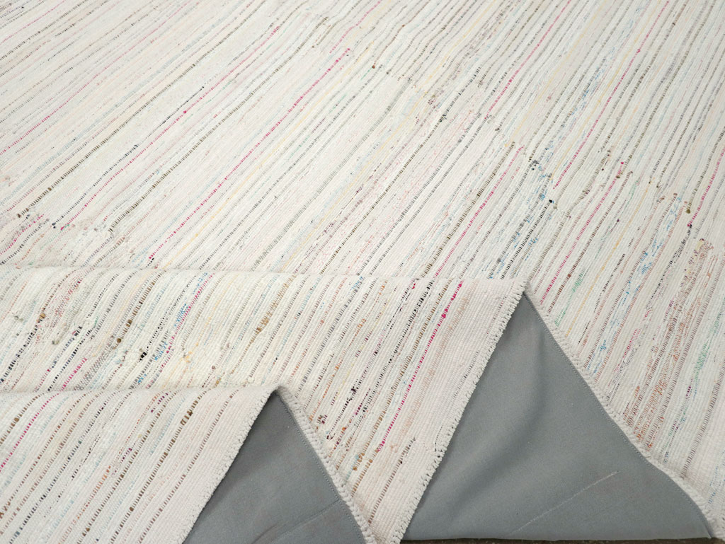 Vintage Turkish Flatweave Kilim Room Size Carpet, No.31033 - Gsblank