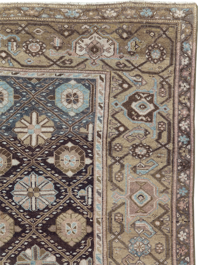 Antique Persian Kurd Gallery Rug, No.31038 - Gsblank