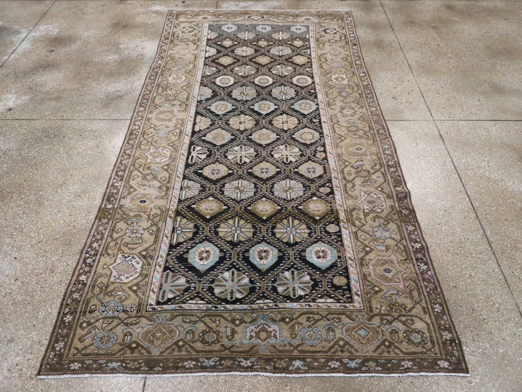 Antique Persian Kurd Gallery Rug, No.31038 - Gsblank