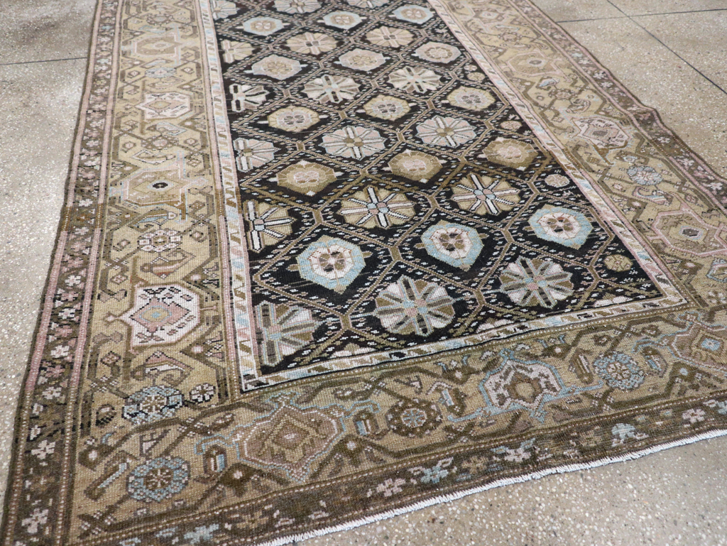 Antique Persian Kurd Gallery Rug, No.31038 - Gsblank