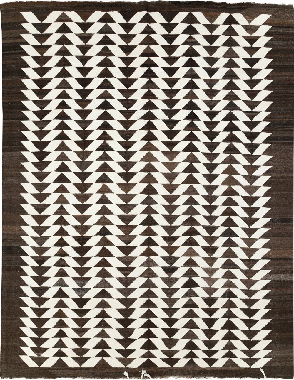 Contemporary Turkish Flatweave Kilim Room Size Carpet, No.31045 - Gsblank