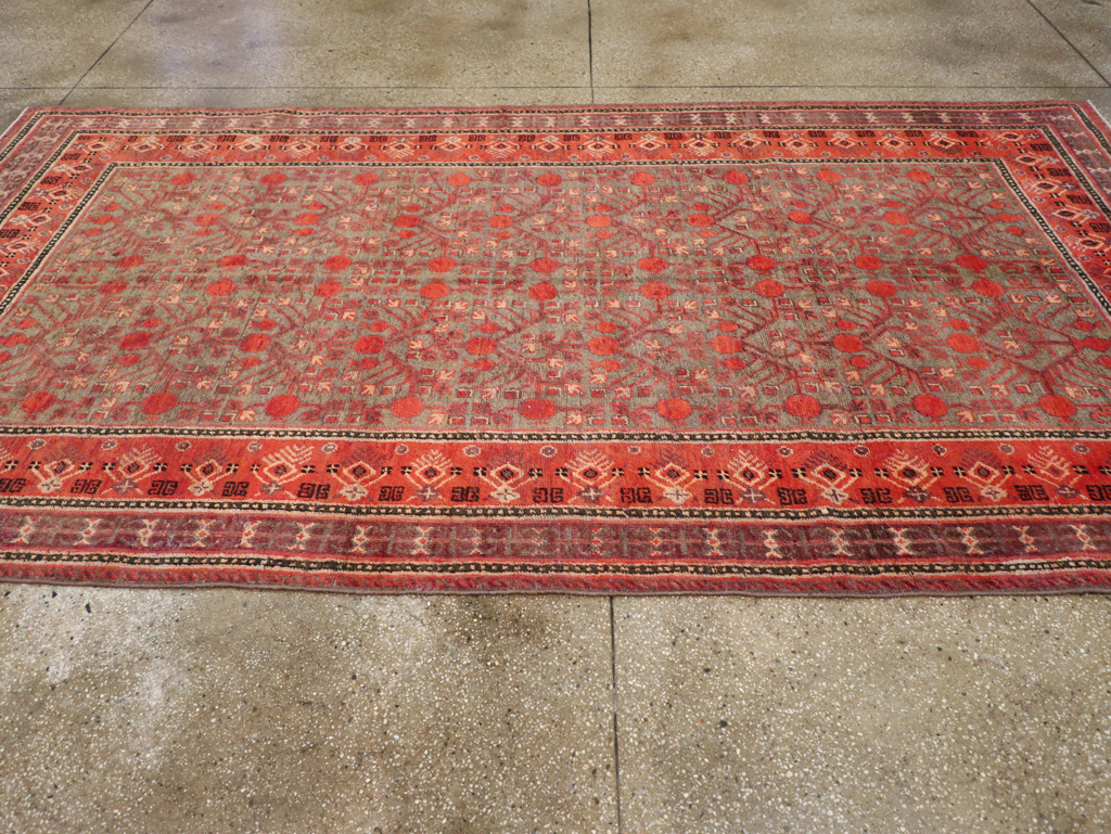 Antique Khotan Gallery Carpet, No.31050 - Gsblank