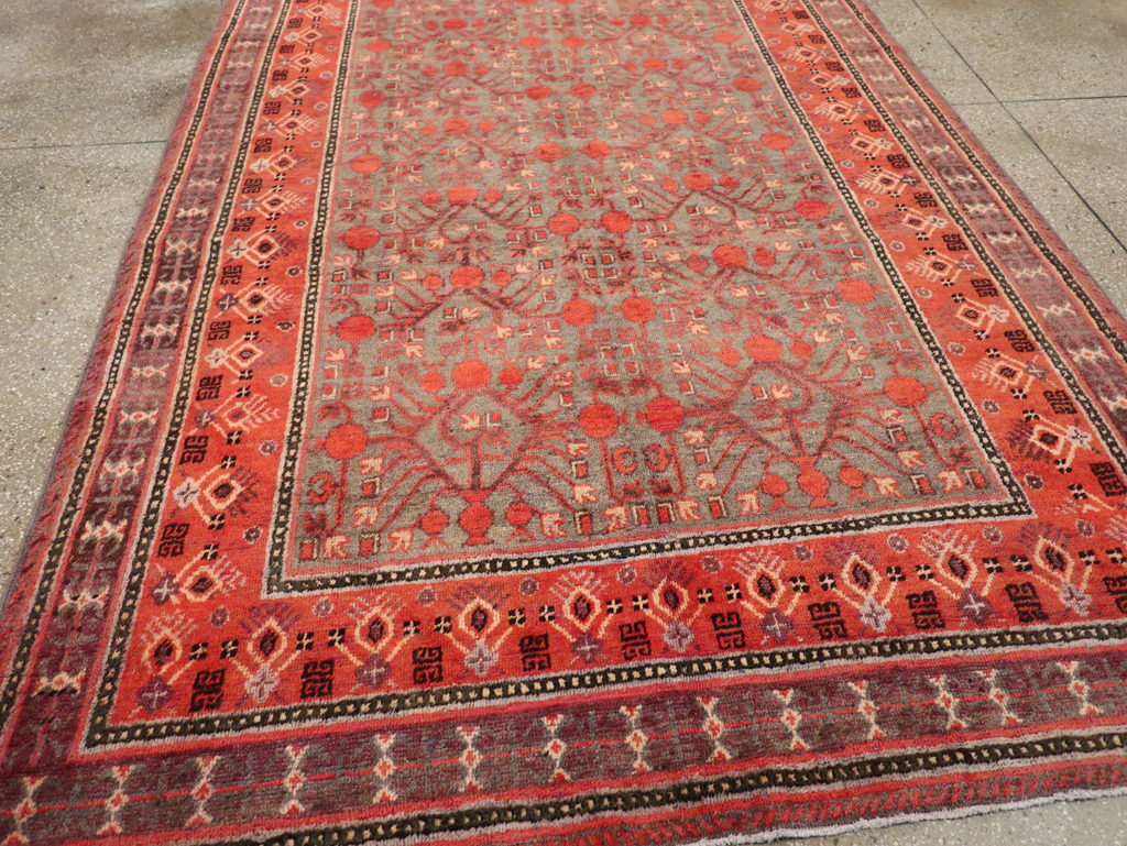 Antique Khotan Gallery Carpet, No.31050 - Gsblank