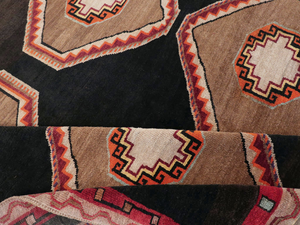 Vintage Turkish Anatolian Gallery Carpet, No.31054 - Gsblank