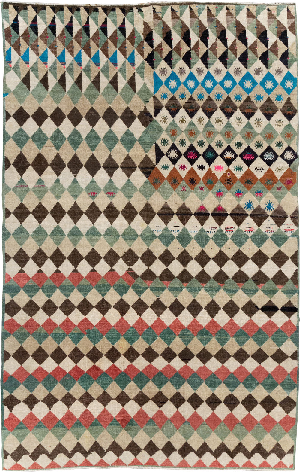 Vintage Turkish Anatolian Small Room Size Rug, No.31058 - Gsblank