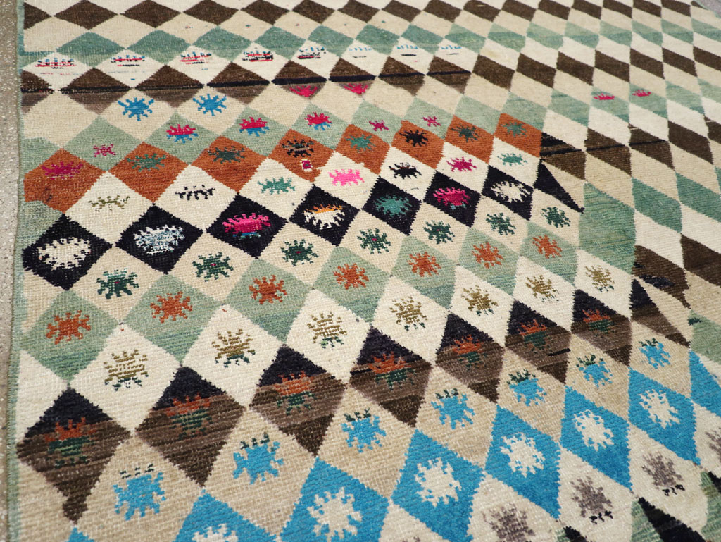 Vintage Turkish Anatolian Small Room Size Rug, No.31058 - Gsblank