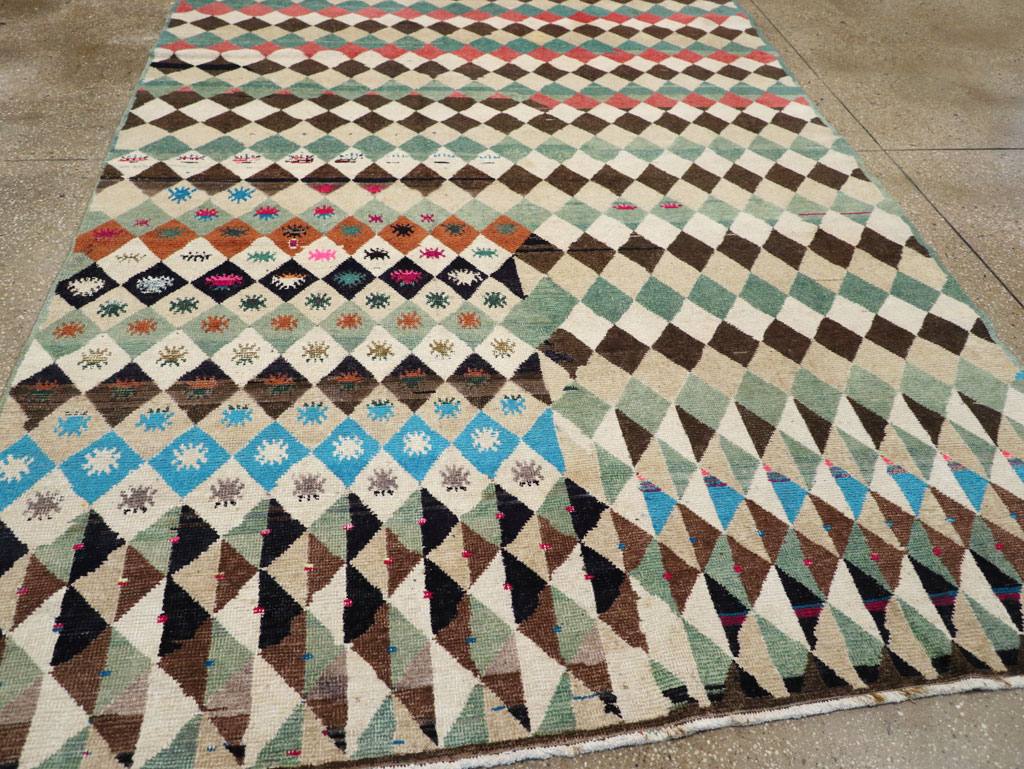 Vintage Turkish Anatolian Small Room Size Rug, No.31058 - Gsblank