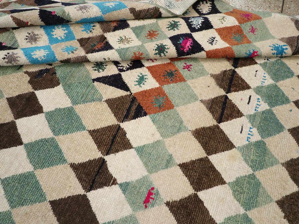 Vintage Turkish Anatolian Small Room Size Rug, No.31058 - Gsblank