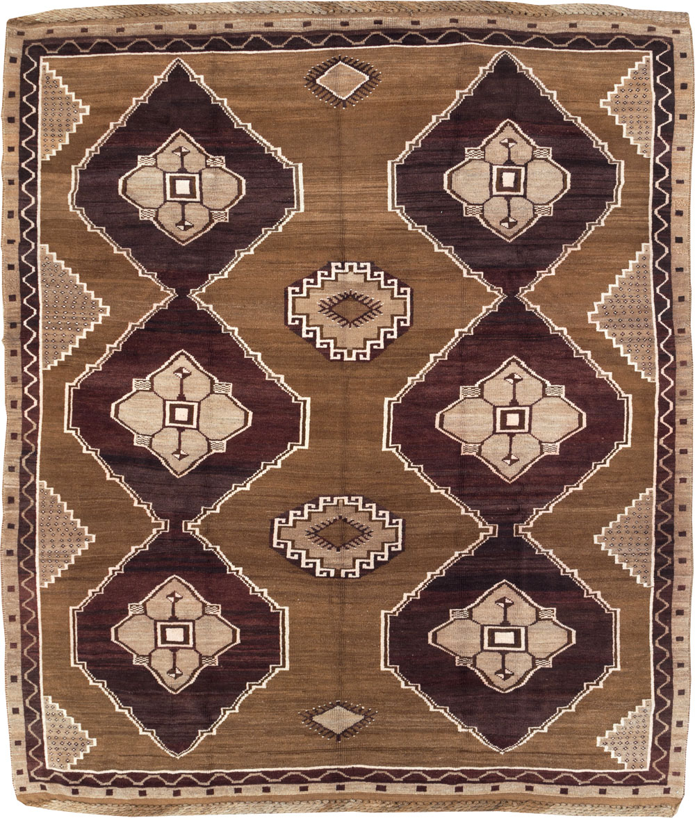 Vintage Turkish Anatolian Room Size Carpet, No.31062 - Gsblank