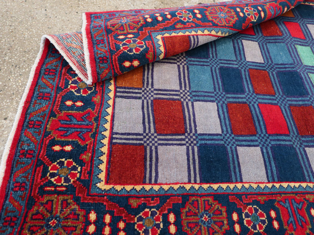 Vintage Persian Veece Throw Rug, No.31065 - Gsblank