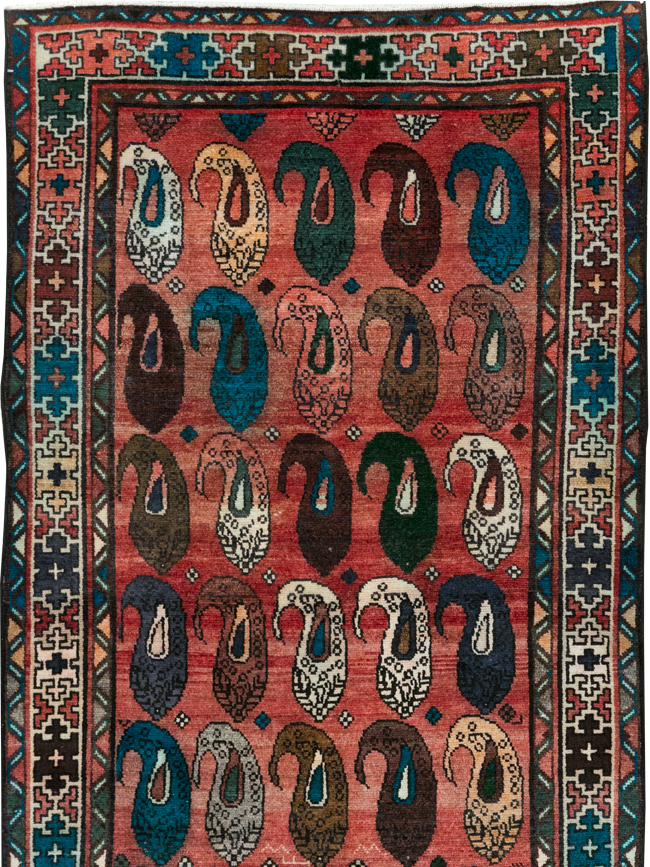Vintage Persian Malayer Runner (Pair: 1 of 2), No.31066 - Gsblank