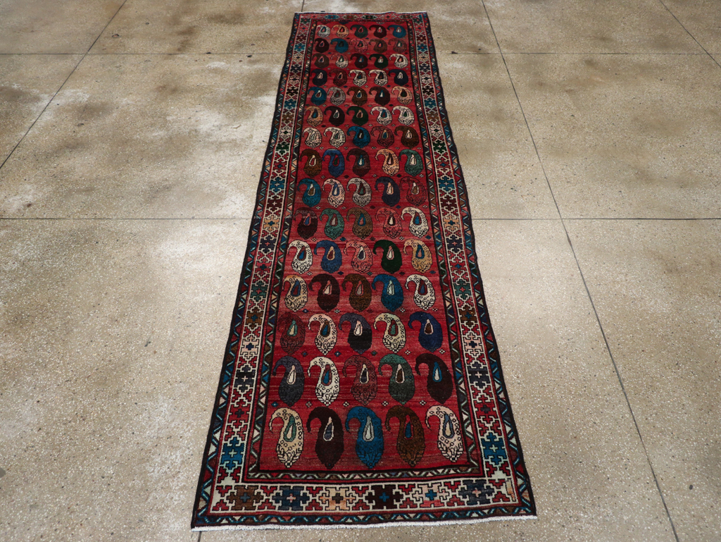 Vintage Persian Malayer Runner (Pair: 1 of 2), No.31066 - Gsblank