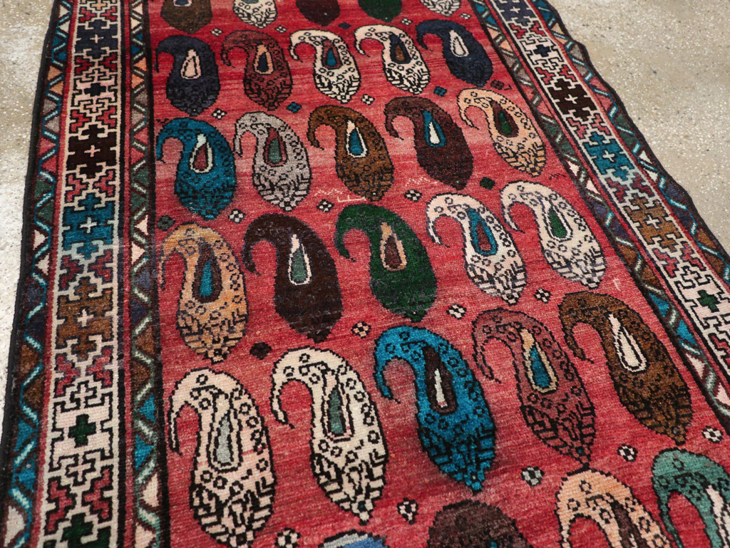 Vintage Persian Malayer Runner (Pair: 1 of 2), No.31066 - Gsblank