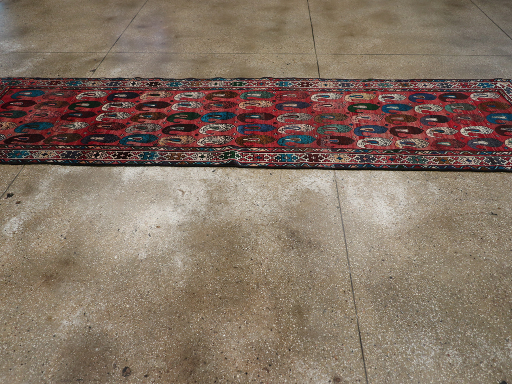 Vintage Persian Malayer Runner (Pair: 1 of 2), No.31066 - Gsblank