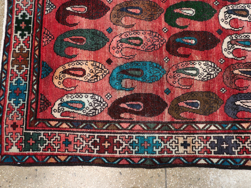 Vintage Persian Malayer Runner (Pair: 1 of 2), No.31066 - Gsblank