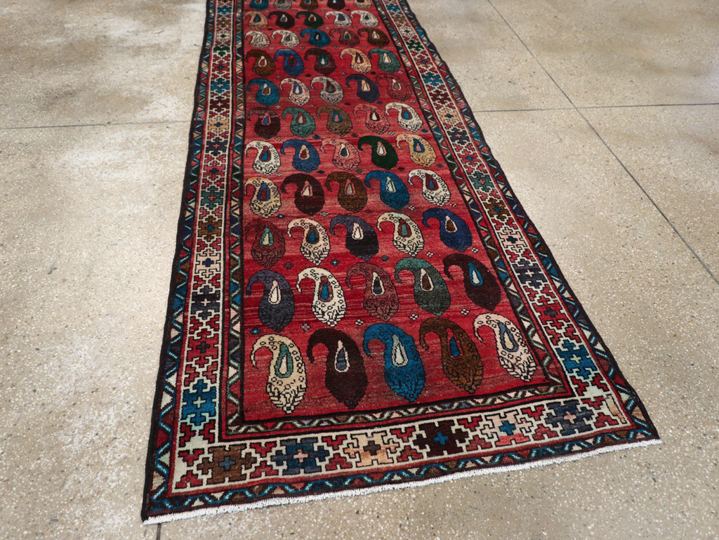 Vintage Persian Malayer Runner (Pair: 1 of 2), No.31066 - Gsblank