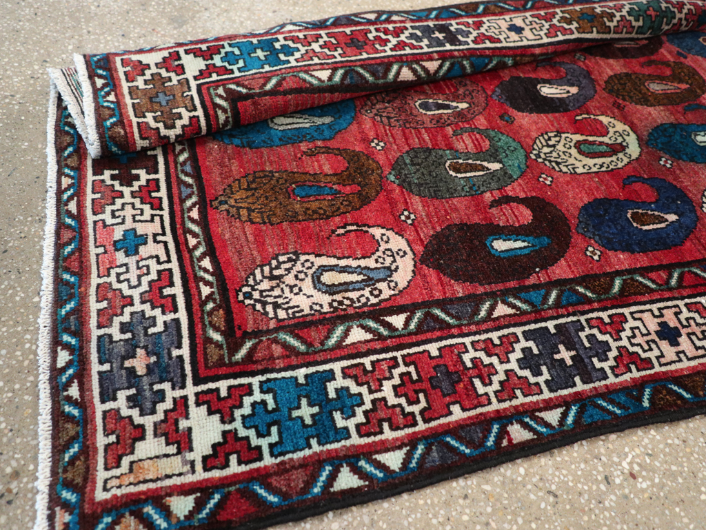 Vintage Persian Malayer Runner (Pair: 1 of 2), No.31066 - Gsblank