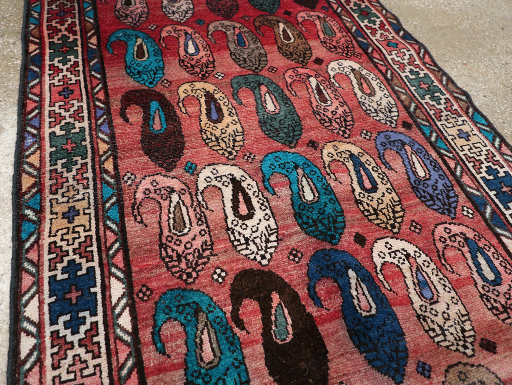 Vintage Persian Malayer Runner (Pair: 2 of 2), No.31067 - Gsblank