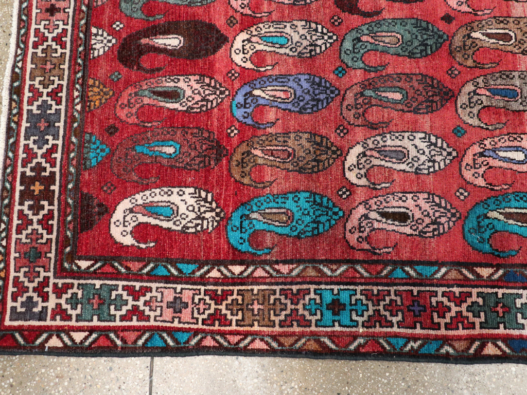 Vintage Persian Malayer Runner (Pair: 2 of 2), No.31067 - Gsblank
