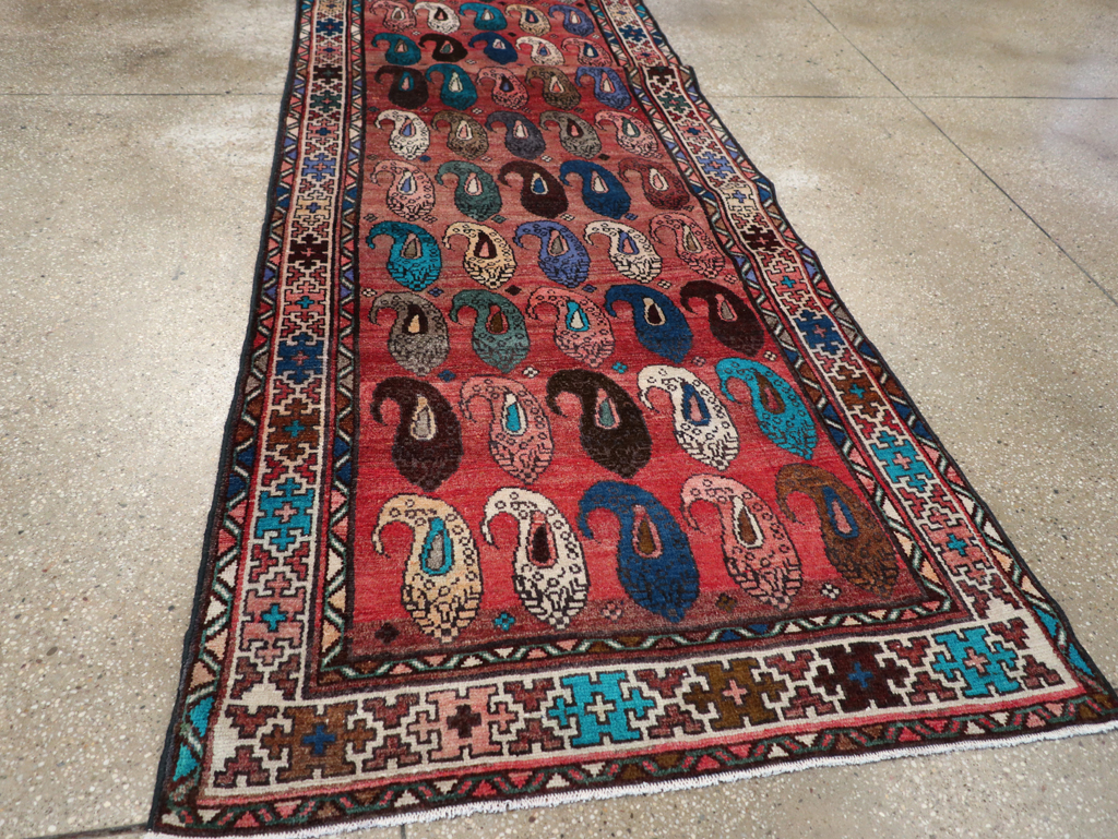 Vintage Persian Malayer Runner (Pair: 2 of 2), No.31067 - Gsblank