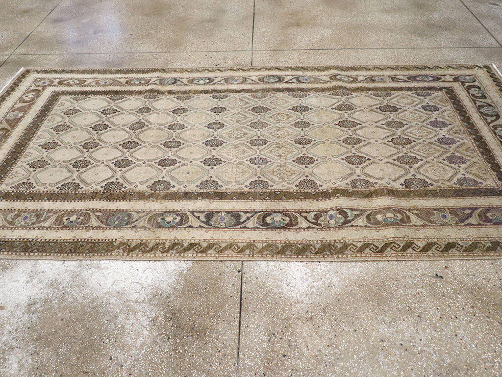 Vintage Persian Mahal Gallery Rug, No.31070 - Gsblank