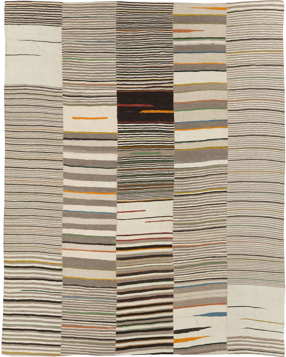 Vintage Persian Flatweave Kilim, No.31074 - Gsblank