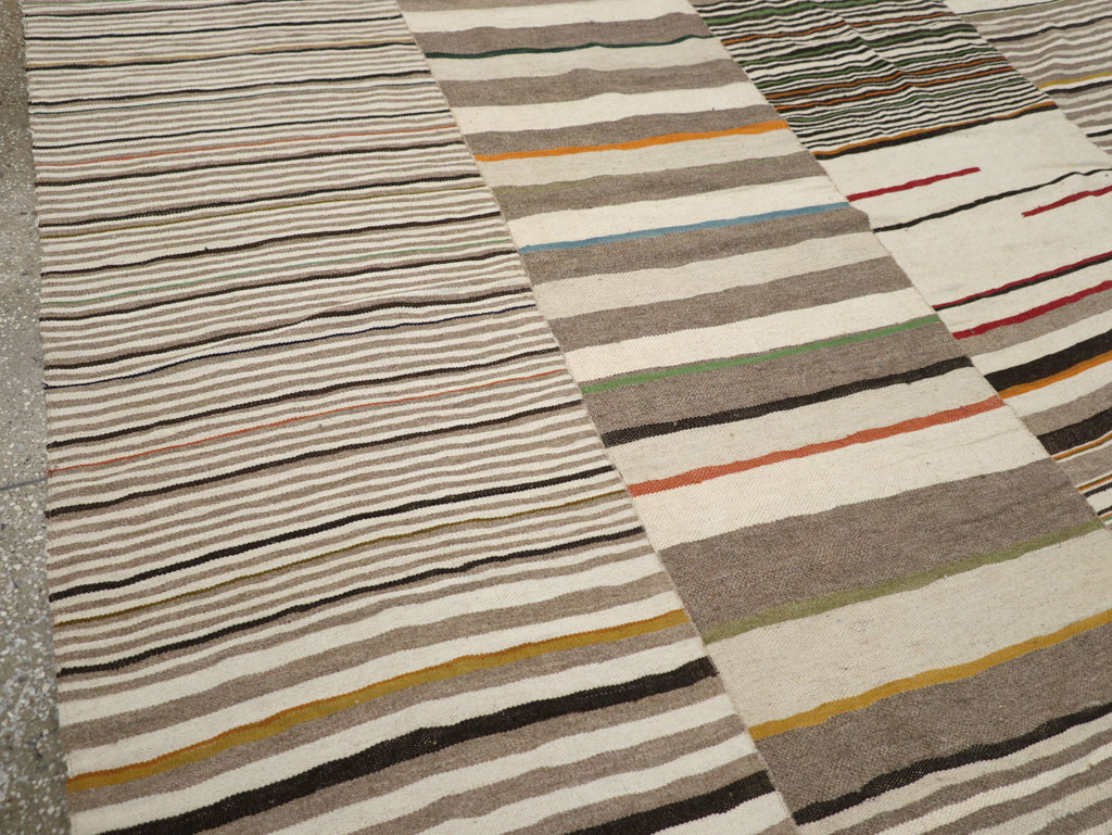 Vintage Persian Flatweave Kilim, No.31074 - Gsblank