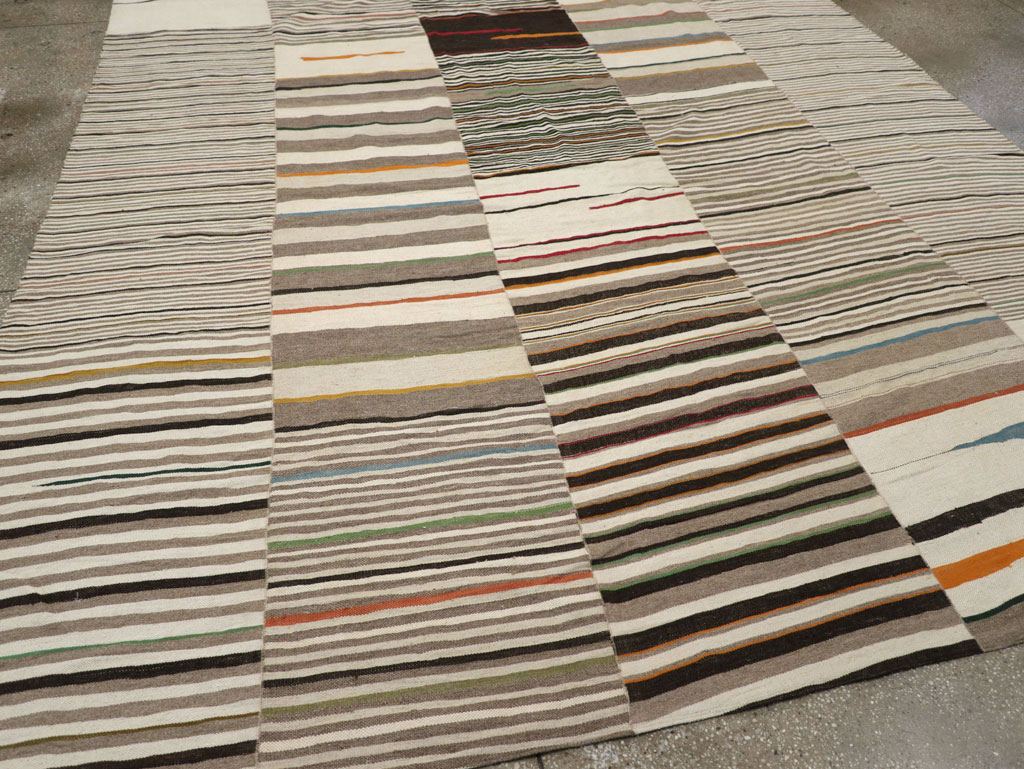 Vintage Persian Flatweave Kilim, No.31074 - Gsblank