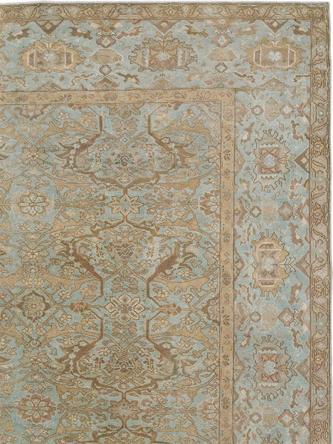 Antique Persian Malayer Large Carpet, No.31077 - Gsblank