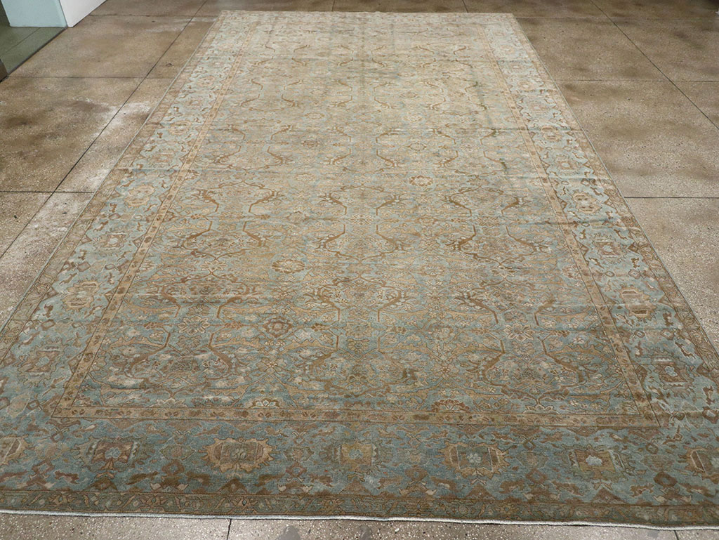 Antique Persian Malayer Large Carpet, No.31077 - Gsblank