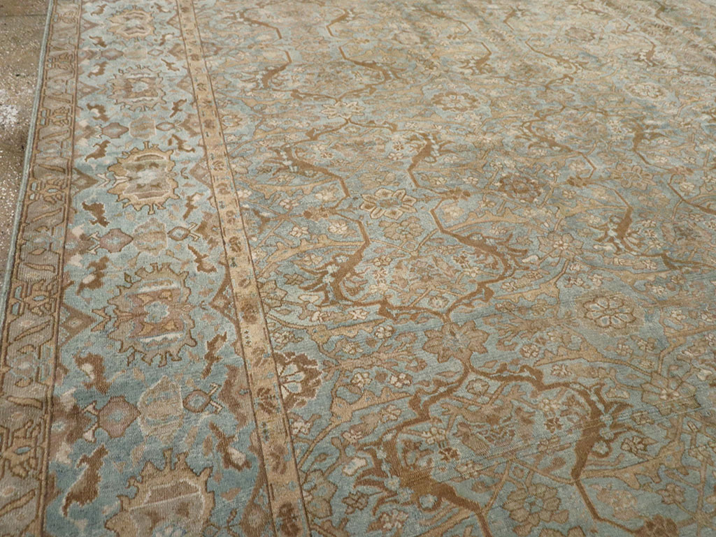Antique Persian Malayer Large Carpet, No.31077 - Gsblank