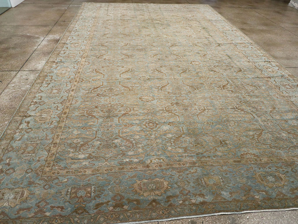 Antique Persian Malayer Large Carpet, No.31077 - Gsblank