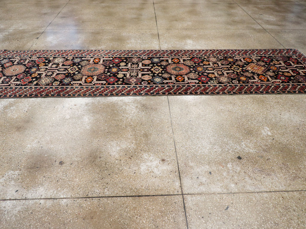 Antique Caucasian Perpedil Long Runner, No.31083 - Gsblank