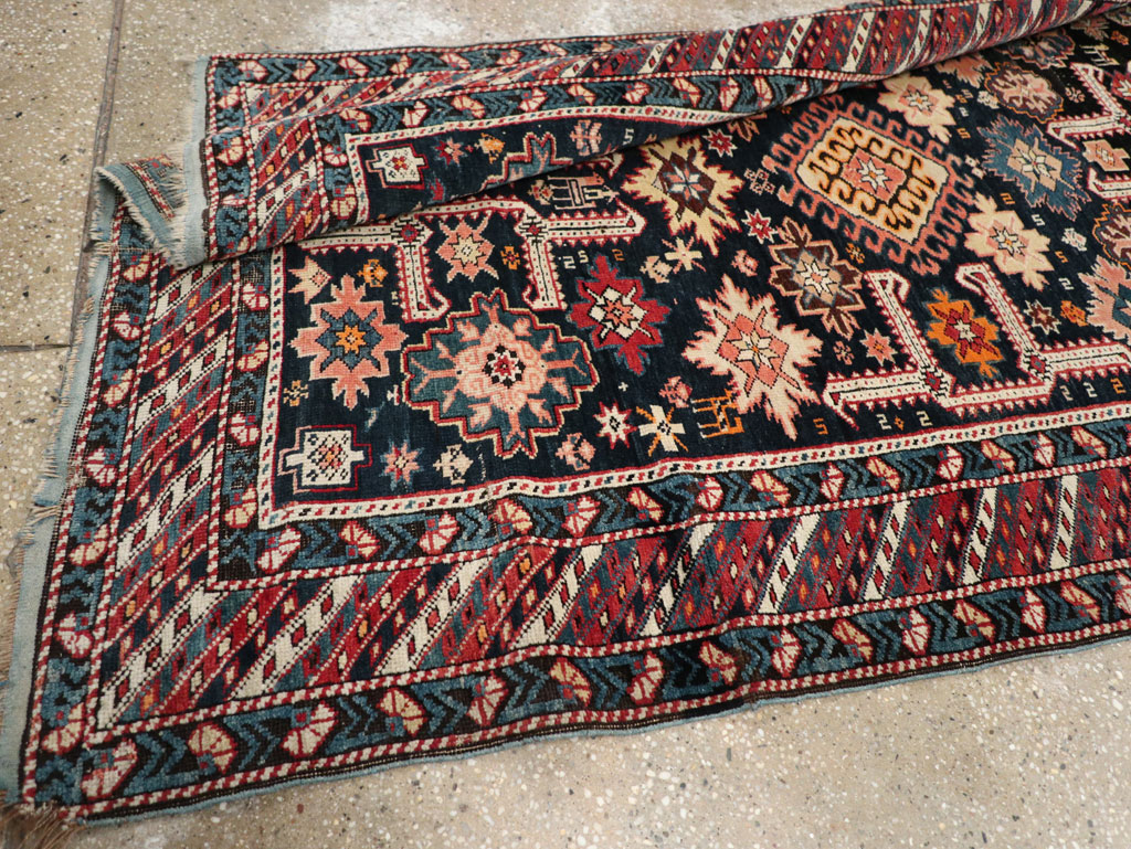 Antique Caucasian Perpedil Long Runner, No.31083 - Gsblank