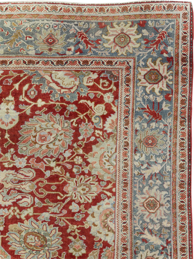 Antique Persian Mahal Carpet, No.31085 - Gsblank