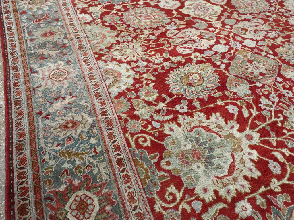 Antique Persian Mahal Carpet, No.31085 - Gsblank