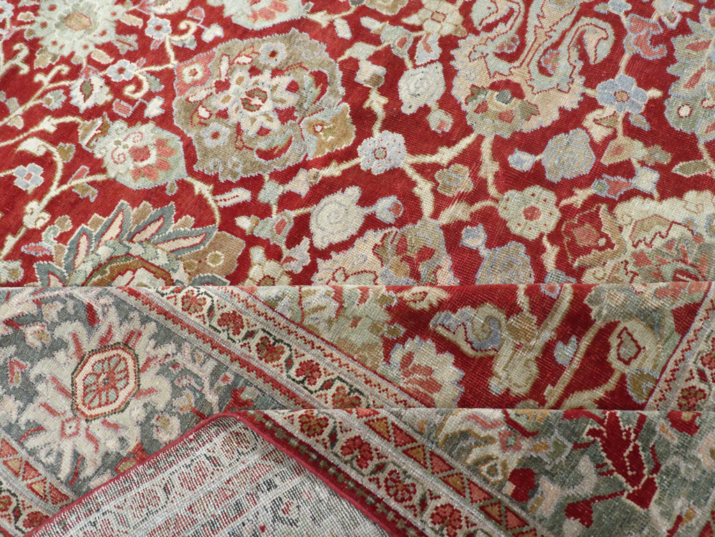 Antique Persian Mahal Carpet, No.31085 - Gsblank