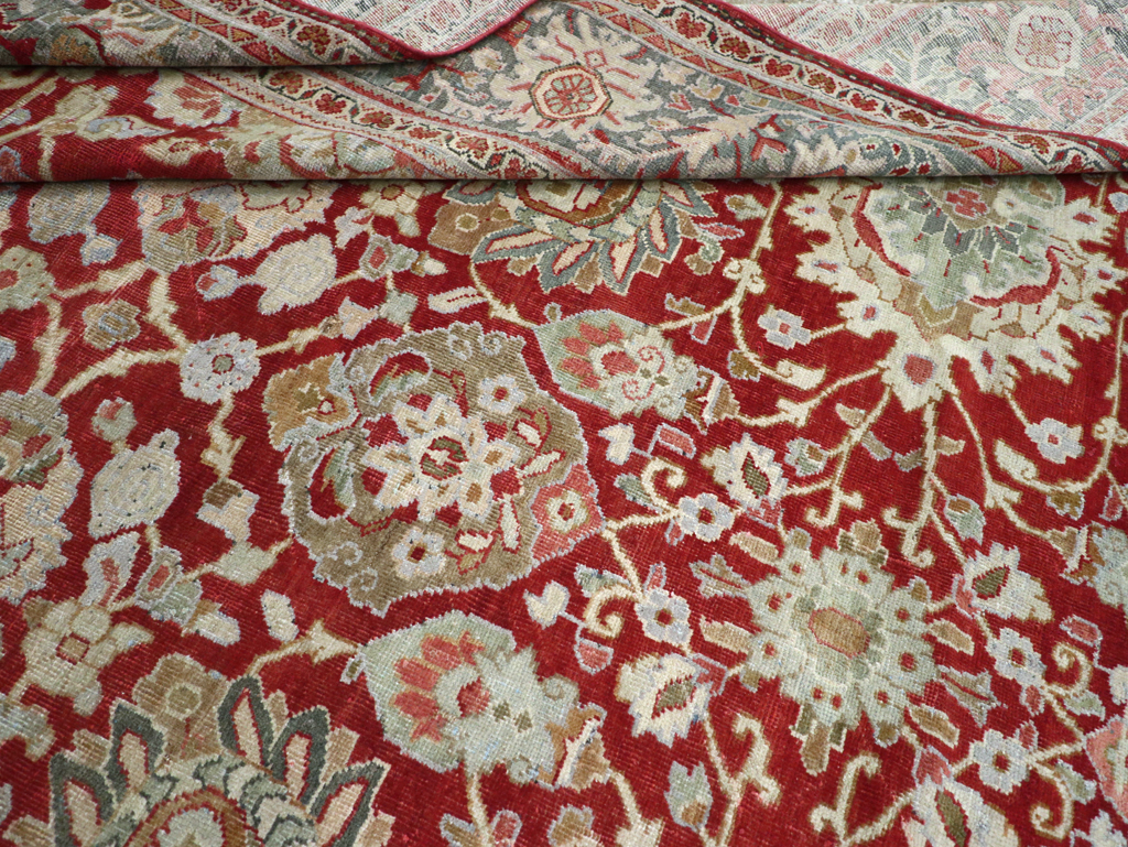 Antique Persian Mahal Carpet, No.31085 - Gsblank