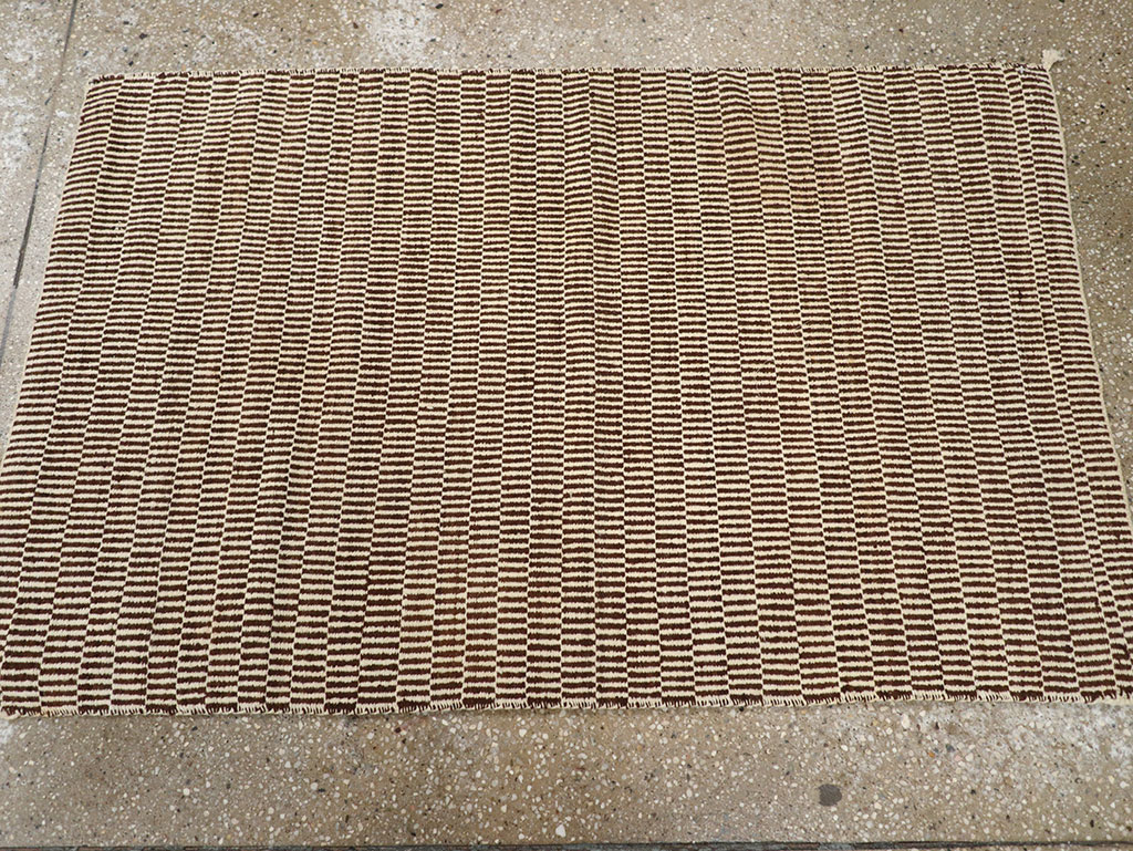 Vintage American Navajo Throw Rug, No.31086 - Gsblank