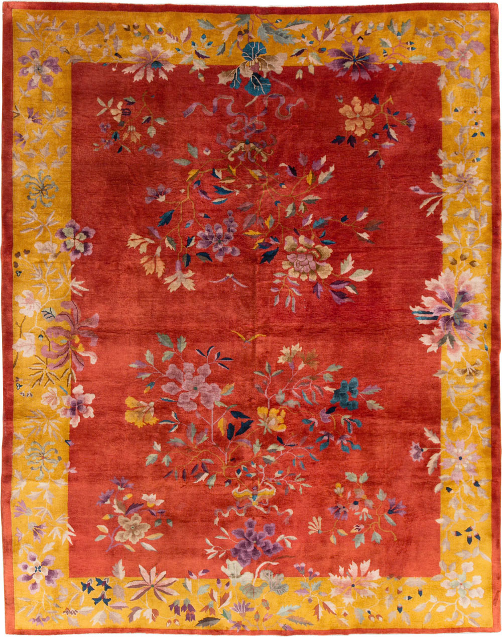 Vintage Chinese Art Deco Room Size Carpet, No.31098 - Gsblank