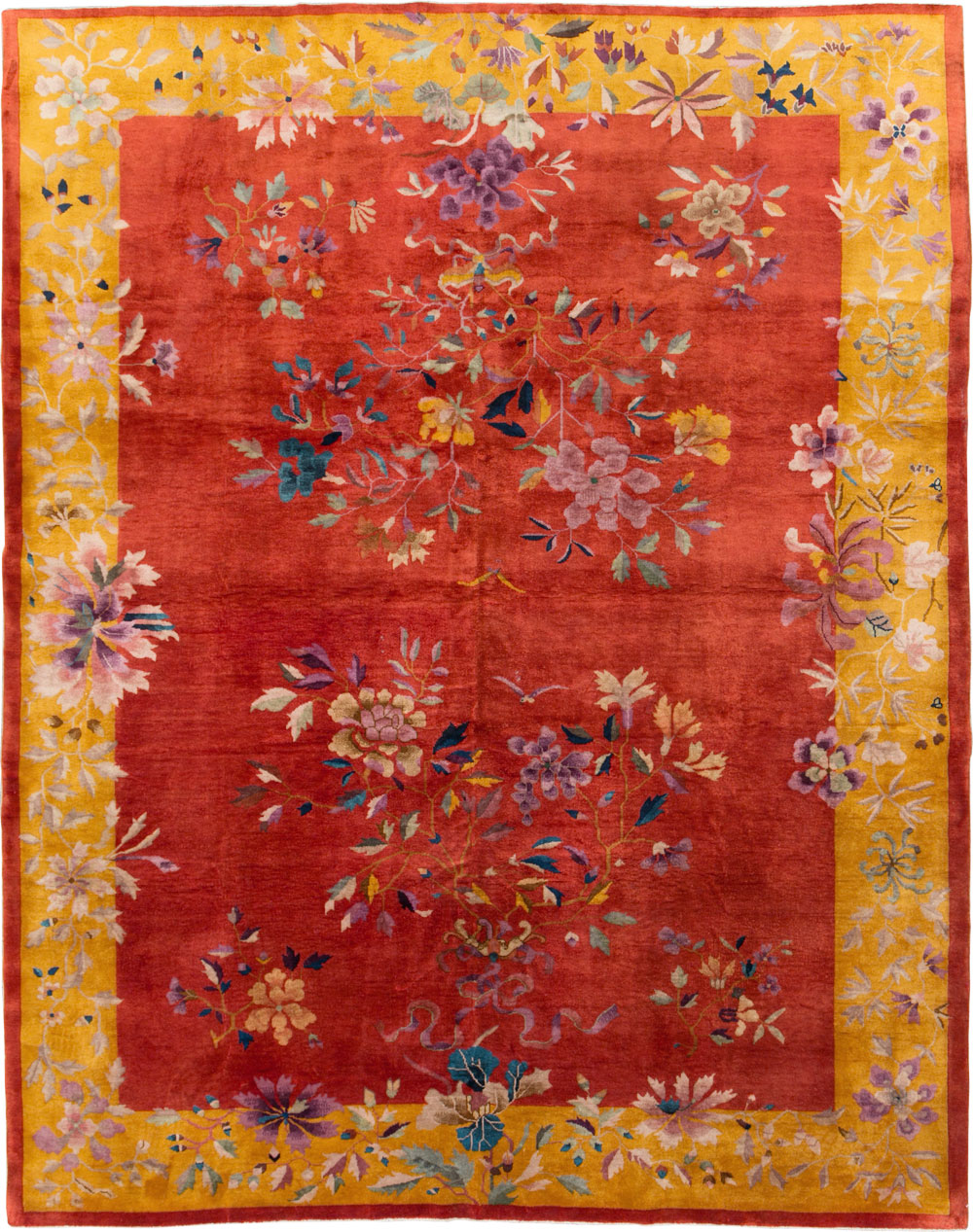 Vintage Chinese Art Deco Room Size Carpet, No.31098 - Gsblank