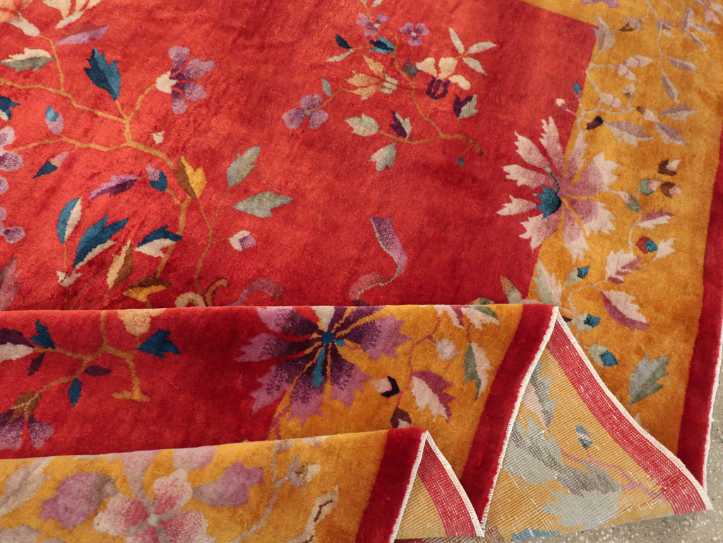 Vintage Chinese Art Deco Room Size Carpet, No.31098 - Gsblank