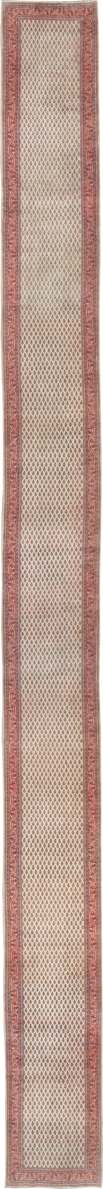 Vintage Persian Mir Long Runner, No.31100 - Gsblank