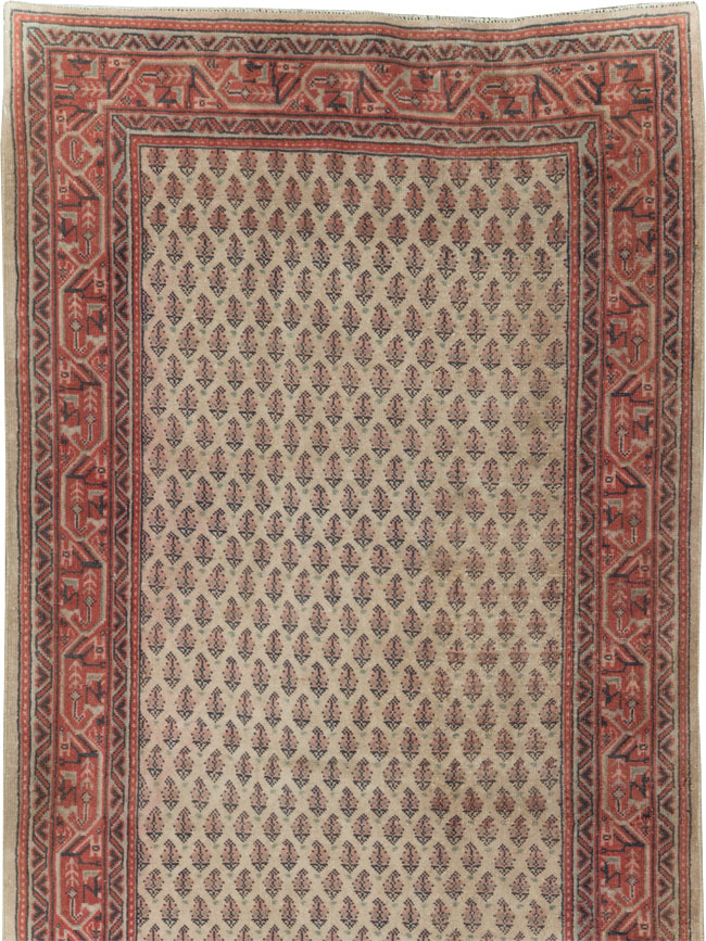 Vintage Persian Mir Long Runner, No.31100 - Gsblank