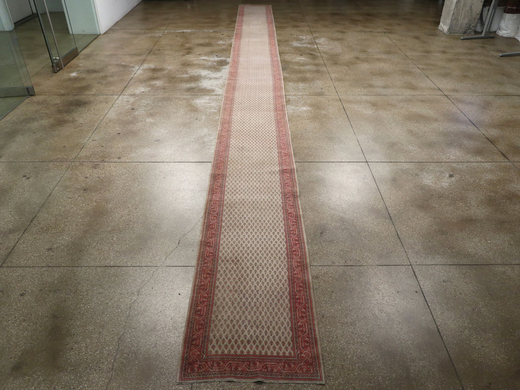 Vintage Persian Mir Long Runner, No.31100 - Gsblank
