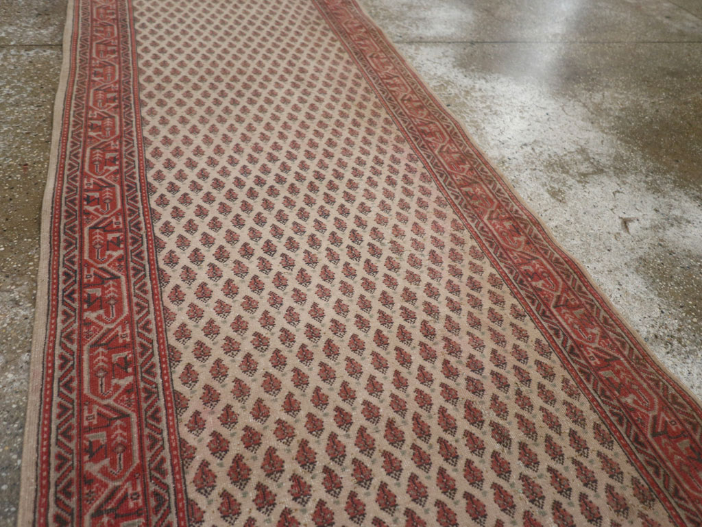 Vintage Persian Mir Long Runner, No.31100 - Gsblank