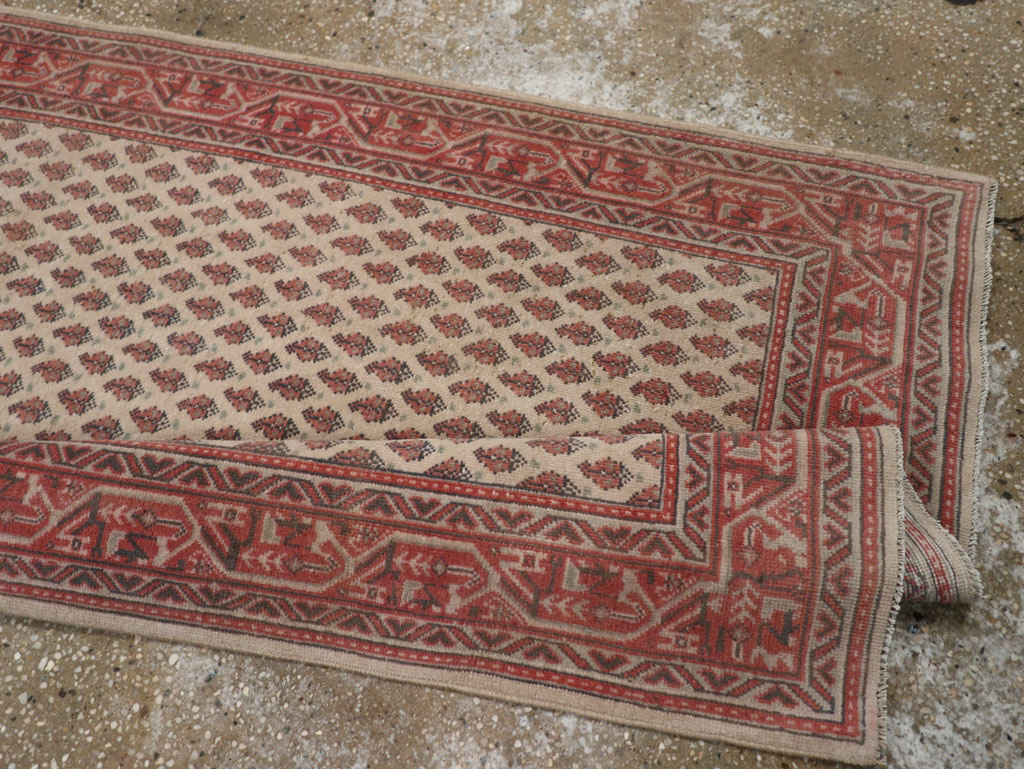 Vintage Persian Mir Long Runner, No.31100 - Gsblank