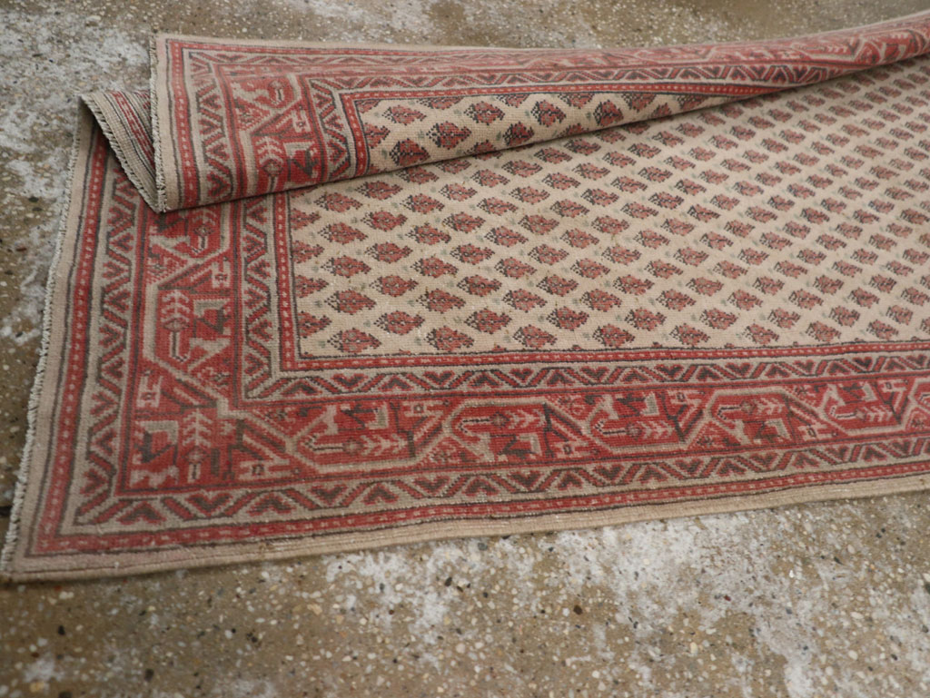 Vintage Persian Mir Long Runner, No.31100 - Gsblank